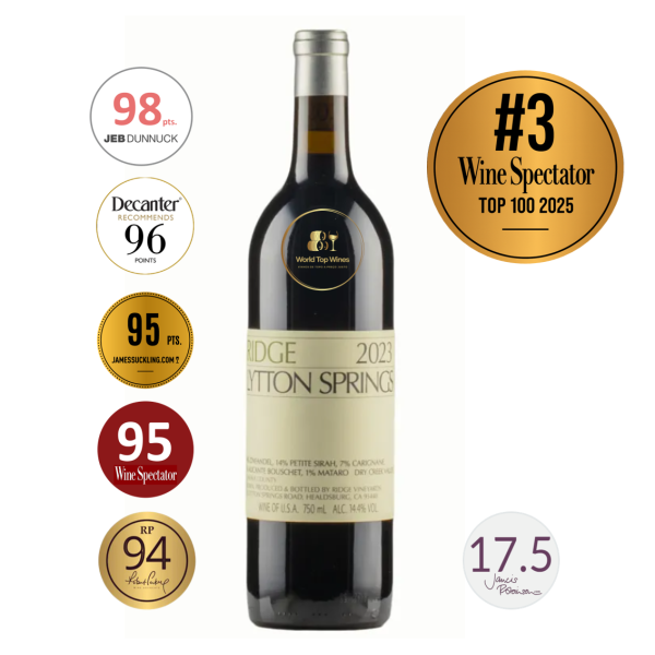 Ridge Vineyards Lytton Springs  2023